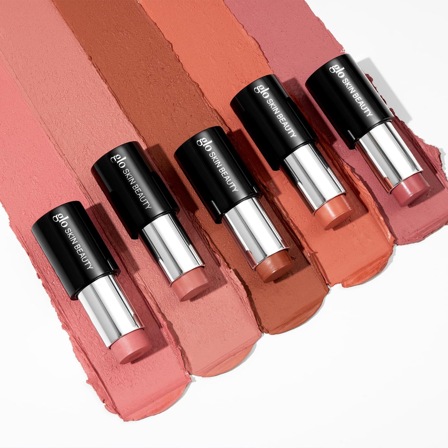 Glo Skin Beauty Cream Blush Stick (Fling) | 3-in-1 Multitasking Long-Wear Cheek, Lips + Lids Stick | Packed with Skincare Benefits