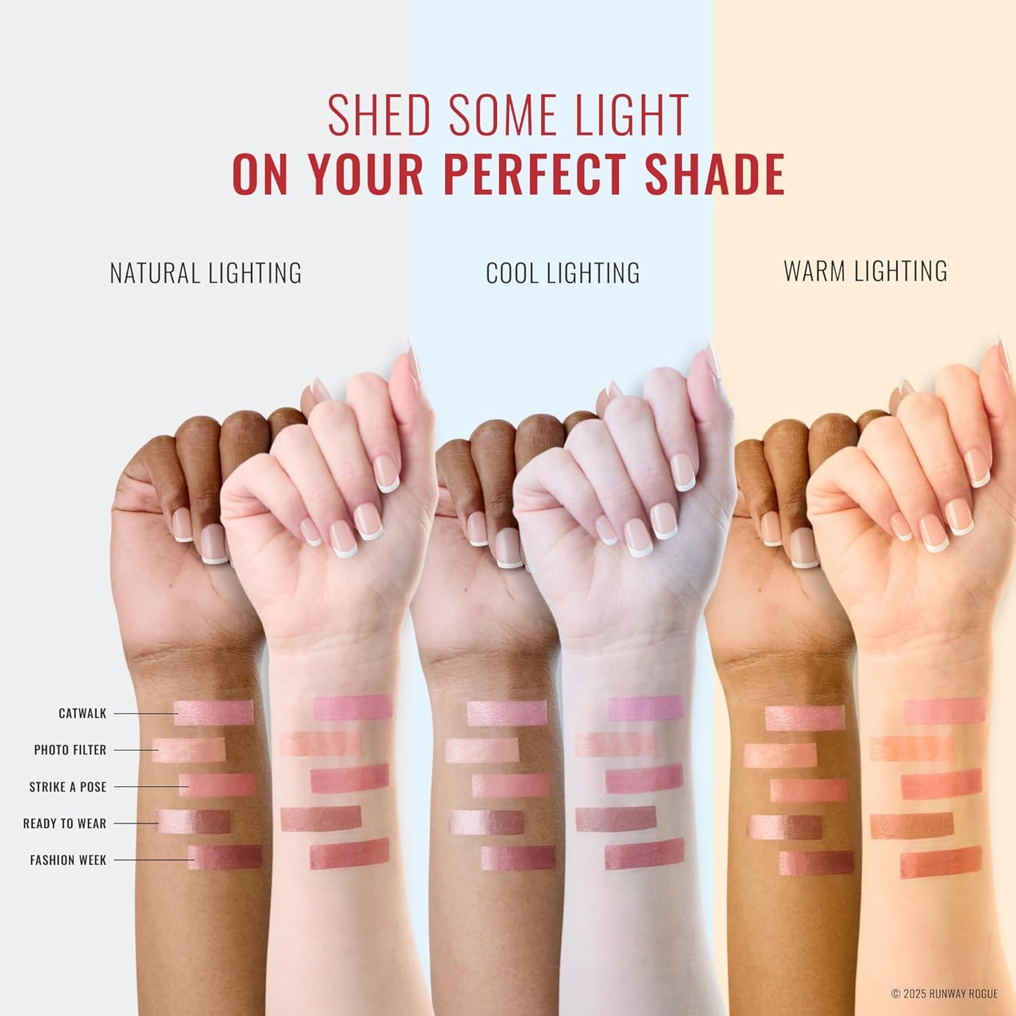 Runway Rogue LuxGloss Lip Gloss, High-Pigment Shimmery Suede Mocha-Nude Lip Gloss, ‘Ready to Wear’