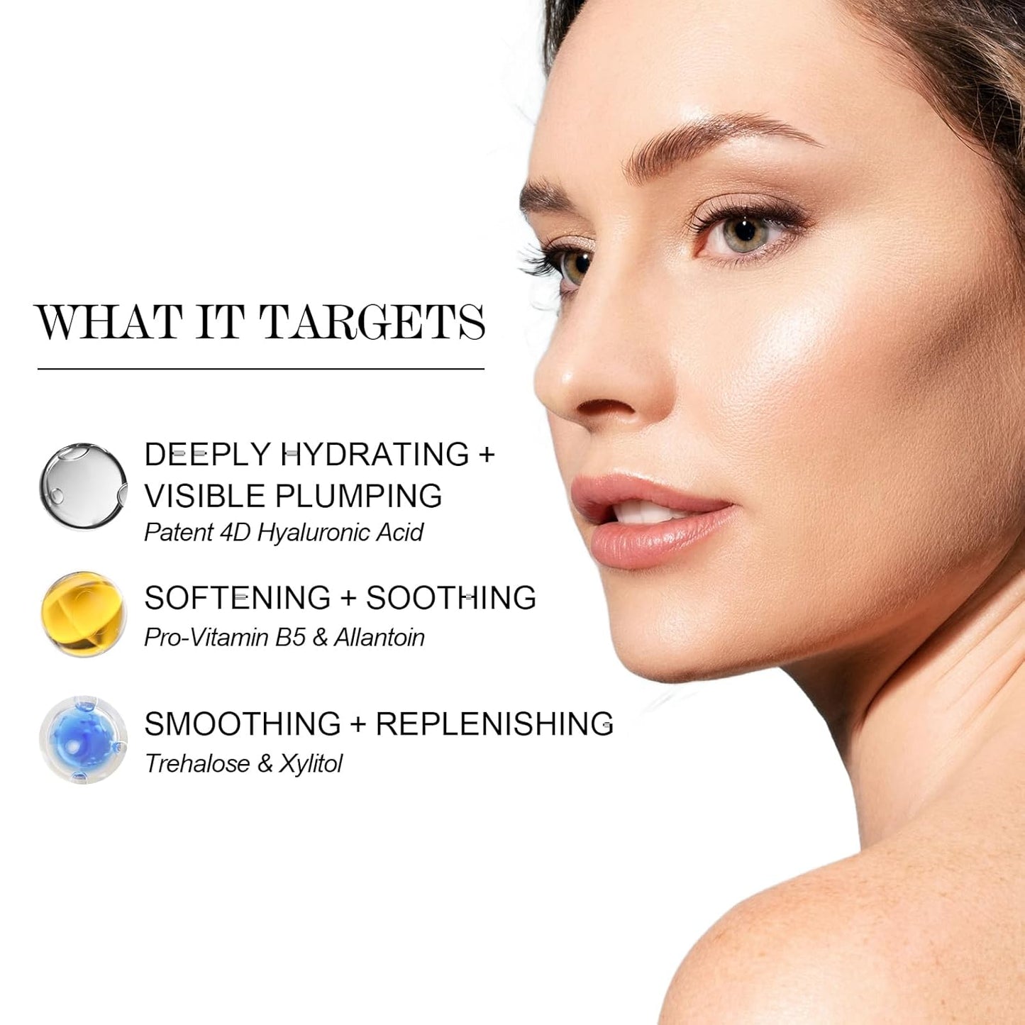 ZealSea Hyaluronic Acid Serum for Face, Hydrating Microneedling Serum, EWG Certified for Sensitive Skin, Vegan Fragrance Free Non-Comedogenic Absorb Quickly, Pure Hyaluronic Acid Anti-Aging 1 Oz