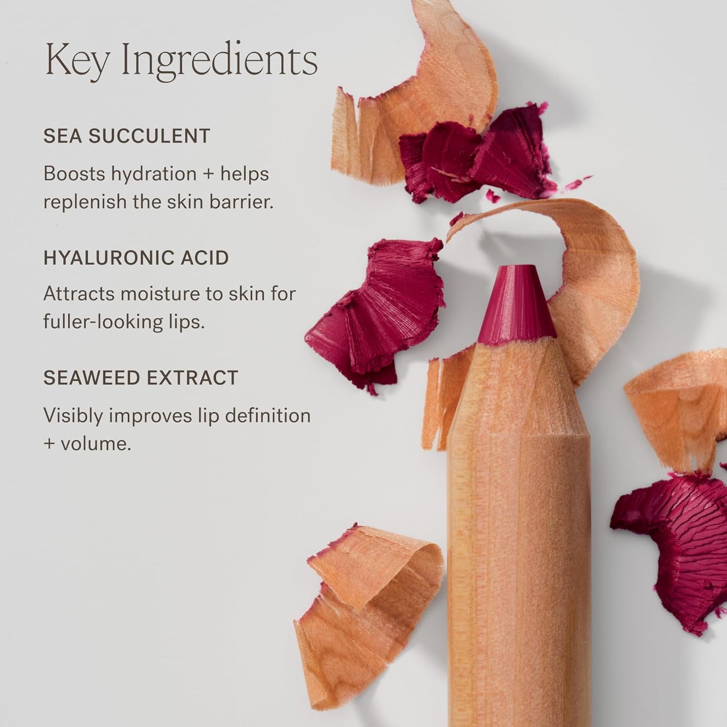 ILIA - Lip Sketch Hydrating Crayon | Hydrate, Plump, Smooth, Strengthen | Long Lasting up to 12-Hours, Bleed-Resistant, Soft-Matte | Barrier-Building, Non-Toxic, Cruelty-Free (Piazza)