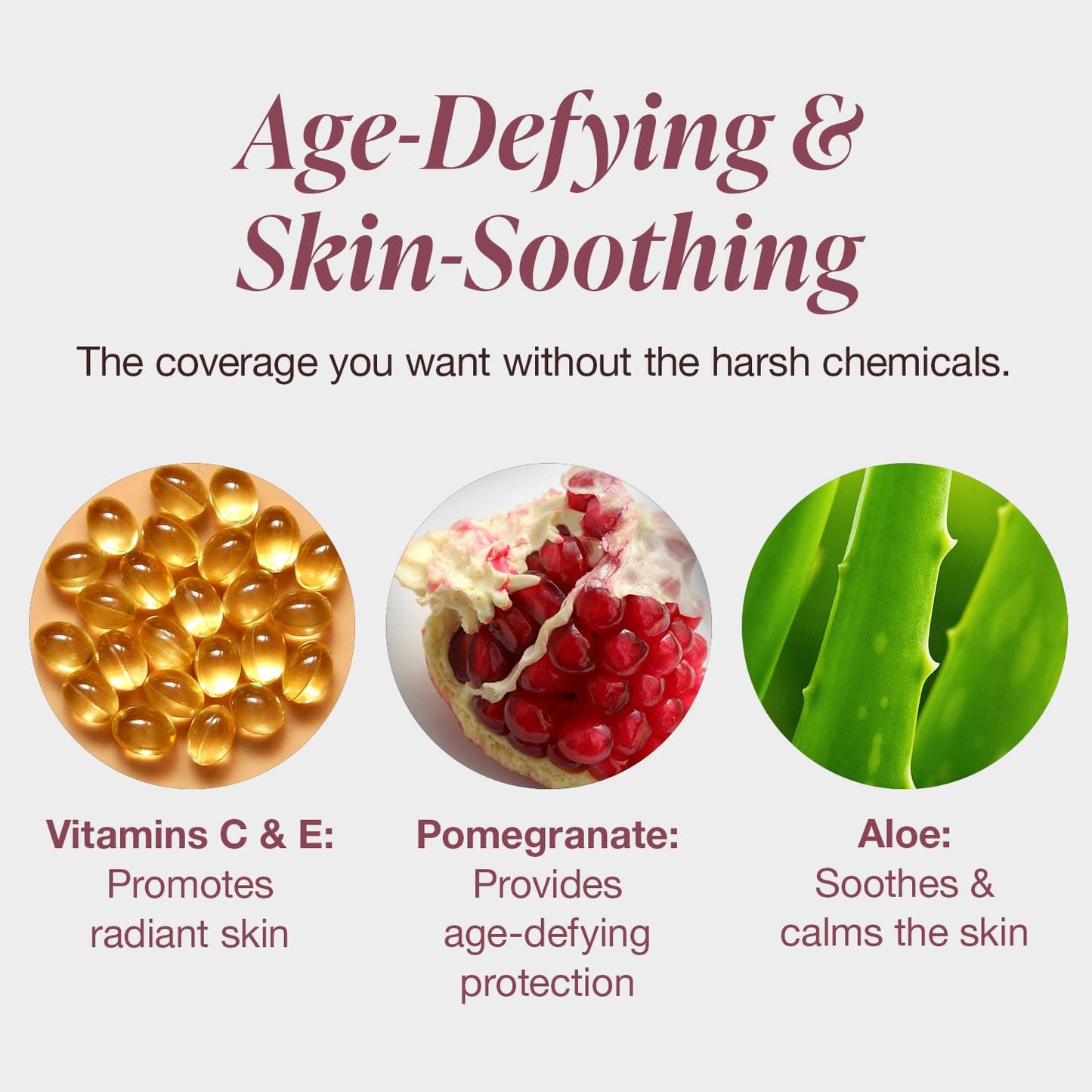 Mineral Fusion Pressed Powder Foundation, Warm 3 - Med/Tan Skin w/Yellowish Undertones, Age Defying Foundation Makeup with Matte Finish, Talc Free Face Powder, Hypoallergenic, Cruelty-Free, 0.32 Oz