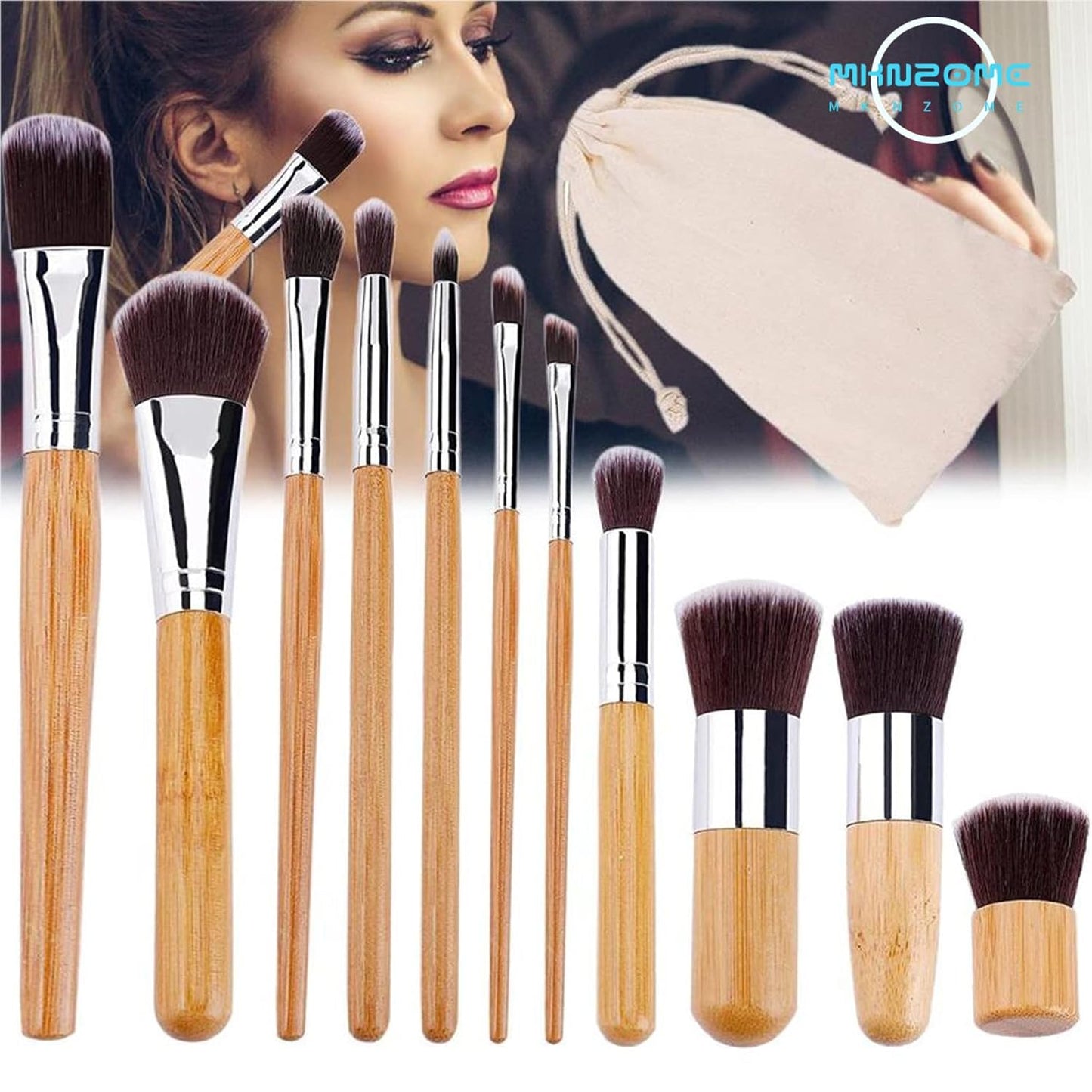 Professional Makeup Cream Contour Palette, Joyeee 8 Colours Concearler Full Coverage & Makeup Brush Set Contour Concearler Palette Contouring Face Make Up Gift for Women Girls