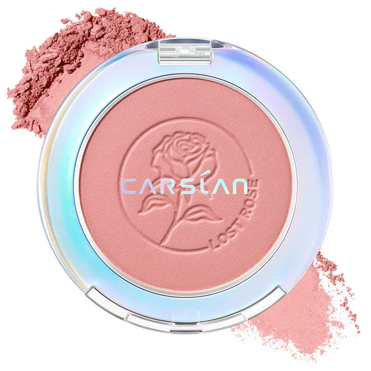 Face Blush, Powder Blush Makeup, Longlasting Highly Pigmented Face makeup, Smooth, Vegan & Cruelty Free, 1 Count, 04 LOST ROSE