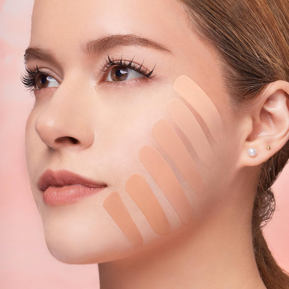 Beauty Bundle Beauty Creations Pink Cloud Pink Loose Setting Powder & Amorus Cloud Blur Matte Balm Foundation, Minimizes Pores, Matte Finish 14HR Shine Control (Ivory)