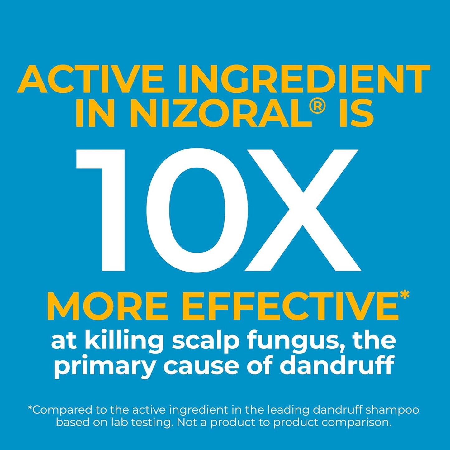 Nizoral Anti-Dandruff Shampoo with 1% Ketoconazole, Fresh Scent, 14 Fl Oz (Pack of 2)