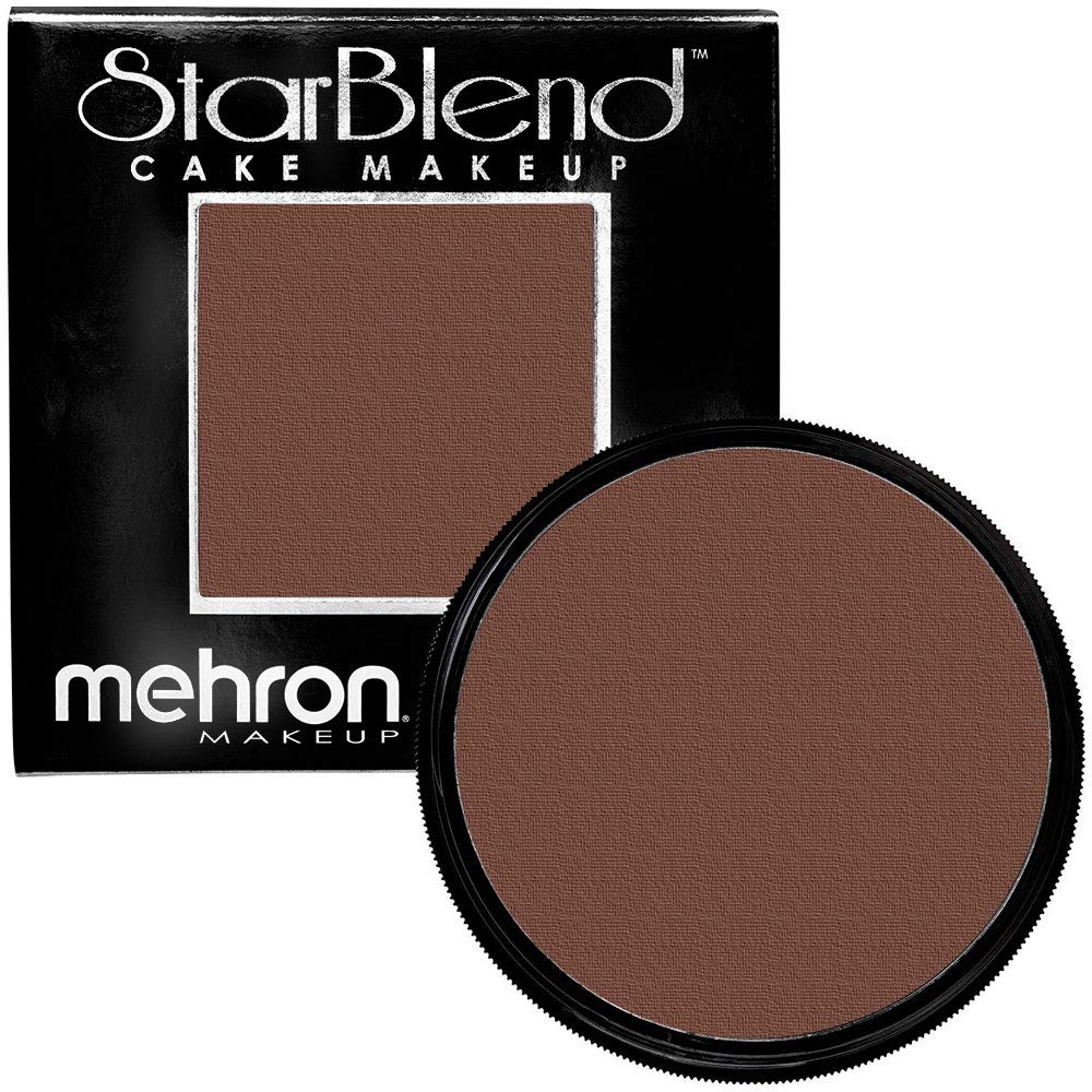 Mehron Makeup StarBlend Cake (2 oz) (Ebony)
