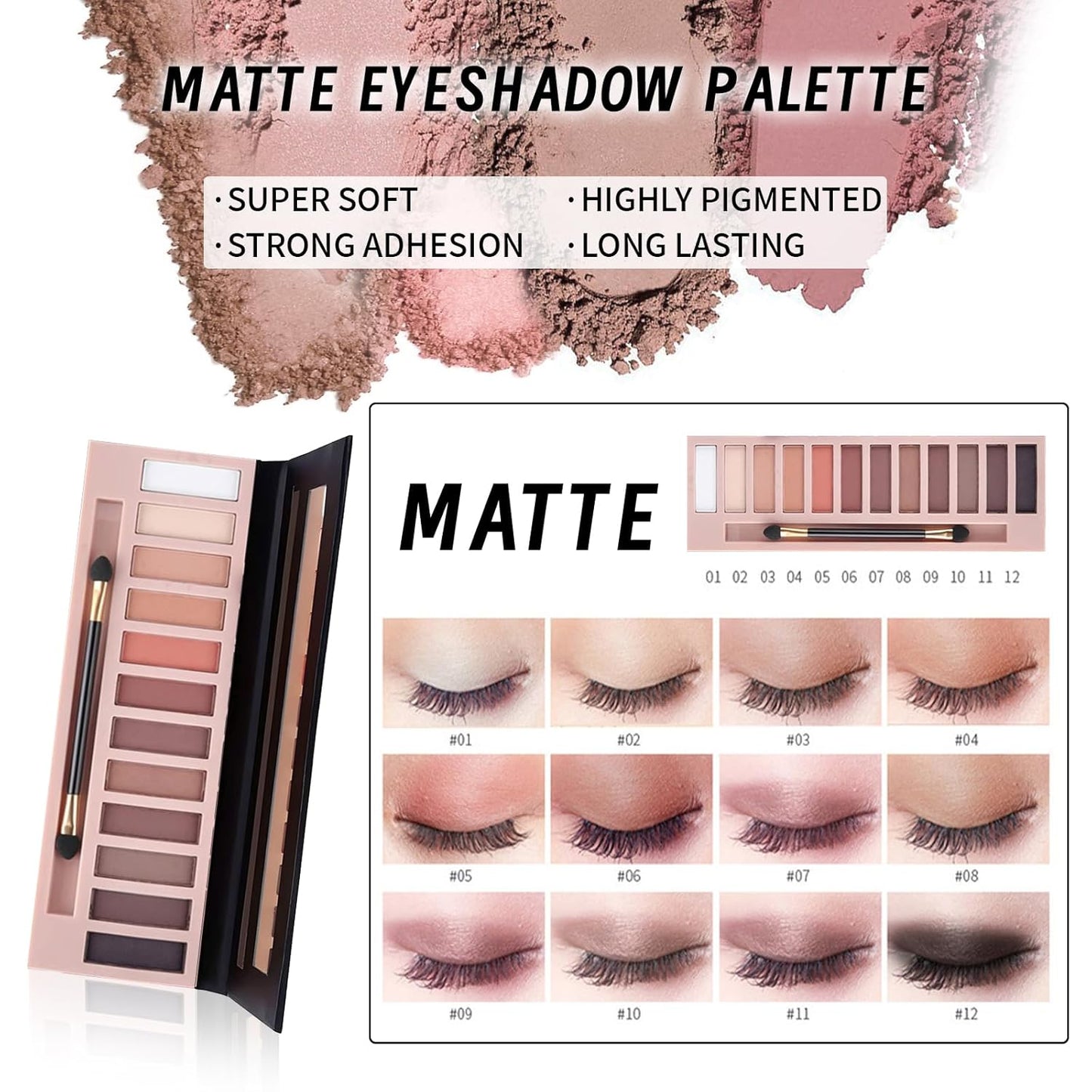 Makeup Set for Women Full Kit, Multipurpose Women’s Makeup Sets, Includes Eyeshadow Palette, Foundation Face Primer, Liquid Lipstick, Eyebrow Pencil Eyeliner Mascara, Makeup Brush