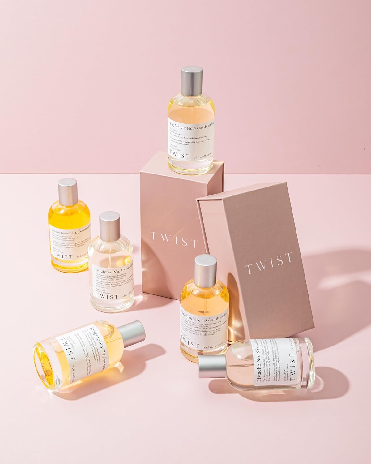 Twist Elegance No. 67 - Eau De Parfum Inspired by M. Way, Long Lasting Perfume For Women, Jasmine & Vanilla, Vegan, Clean Ingredients, Fragrance - Spray 100 ml | 3.4 fl. oz.