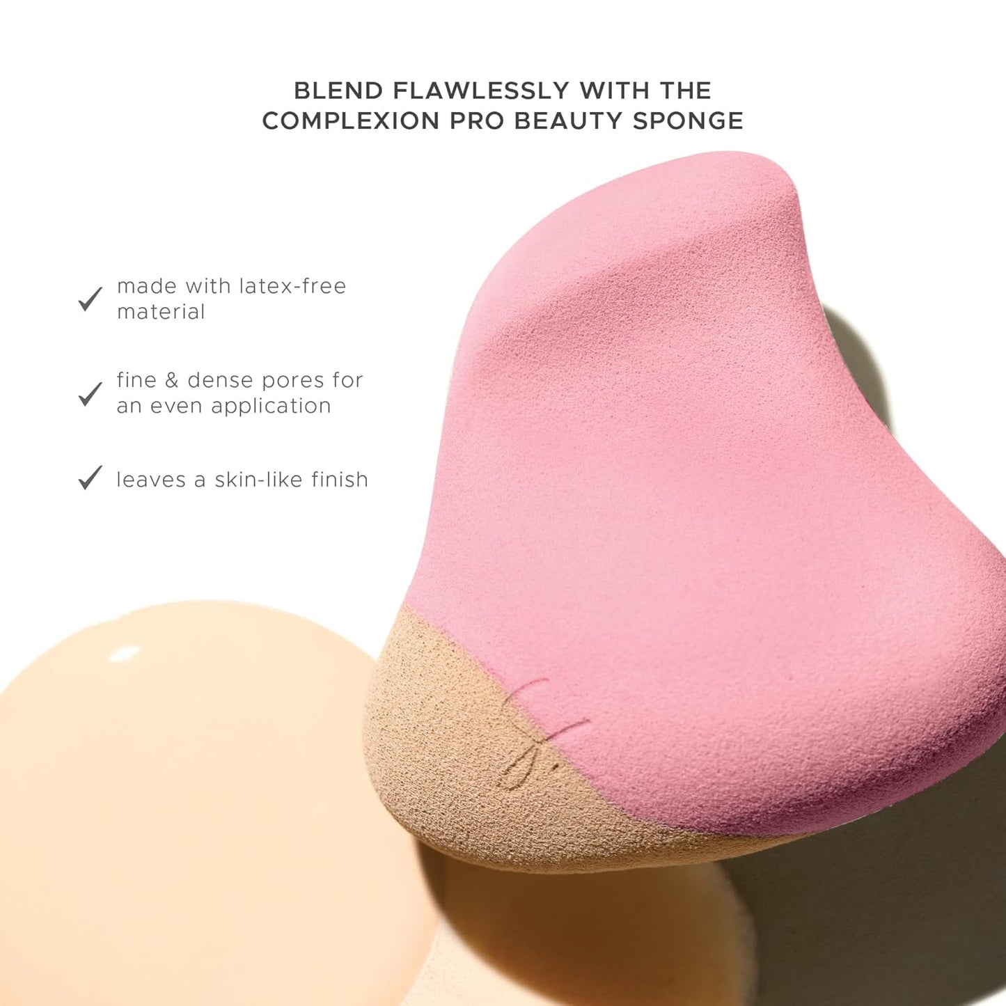 Original Beauty Blender Makeup Sponge Applicator for Powder, Cream & Liquid, Beauty Tools Puff, Streak Free Application, Vegan, Cruelty Free Made in USA, Pink