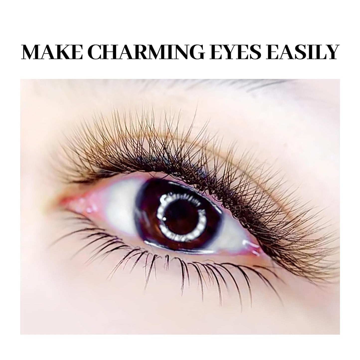 W Lash Extensions Brown 4D Eyelash Extensions W Shape 0.07mm Thickness C Curl Mix 8-15mm Premade Fans Lashes Colored Lash Extension Volume Lashes Individual Lashes(W-Brown-4D-0.07-C,8-15mm)