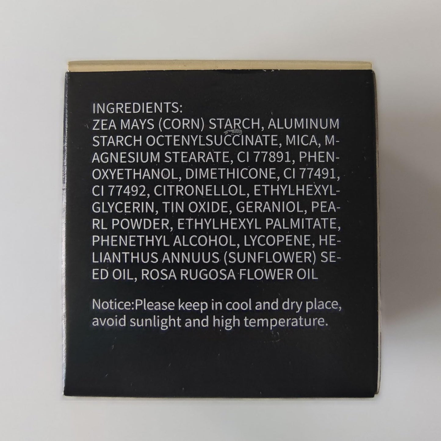 Setting Powder Lightweight Loose Powder Finishing Powder Long-Lasting Face Powder Waterproof with Soft Mushroom Powder Puff & Mirror, Matte Finish,0.28 Oz (Fair Ivory/Matte)