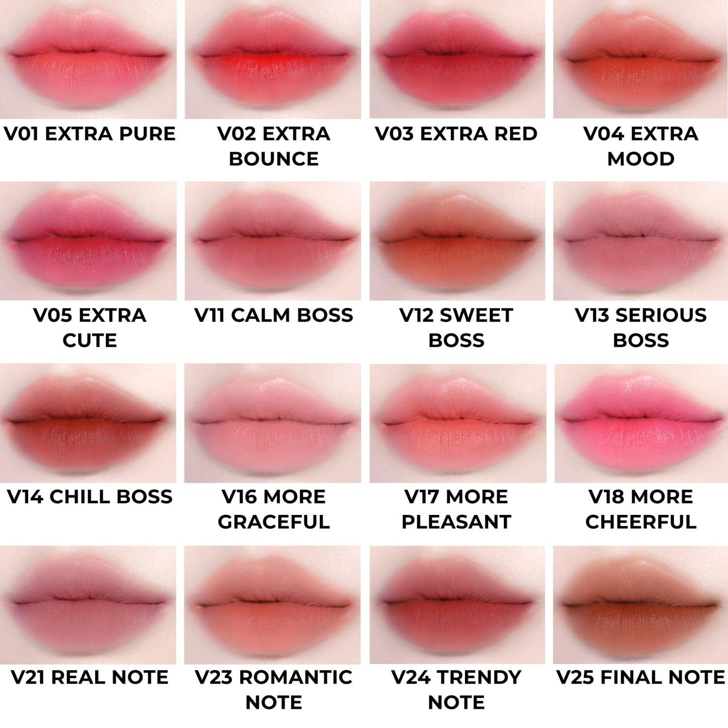 BBIA Last Velvet Tint NEW - Soft Creamy Matte Finish Lip Stain, Blur Effect & Velvety Texture, Long-Lasting, High Pigment, Non-Drying, Vegan, Korean Lip Makeup (V24 TRENDY NOTE, Pack of 1)
