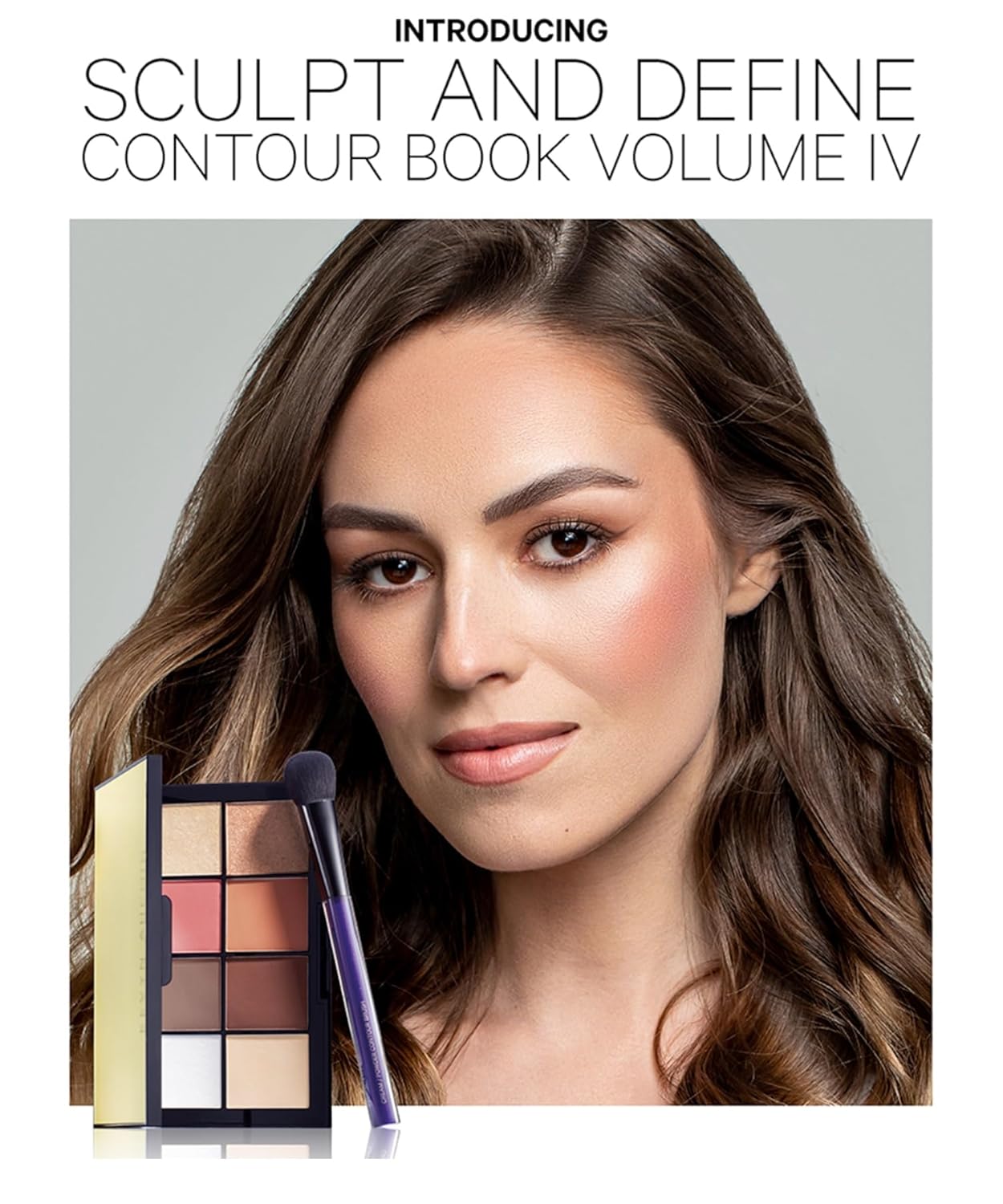 Kevyn Aucoin Sculpt and Define Contour Book Volume 4: All-in-one makeup artist palette compact. Defines facial features. Eyes, cheekbone, nose & jawline. Highlighters to glow. All skin tones & shapes.