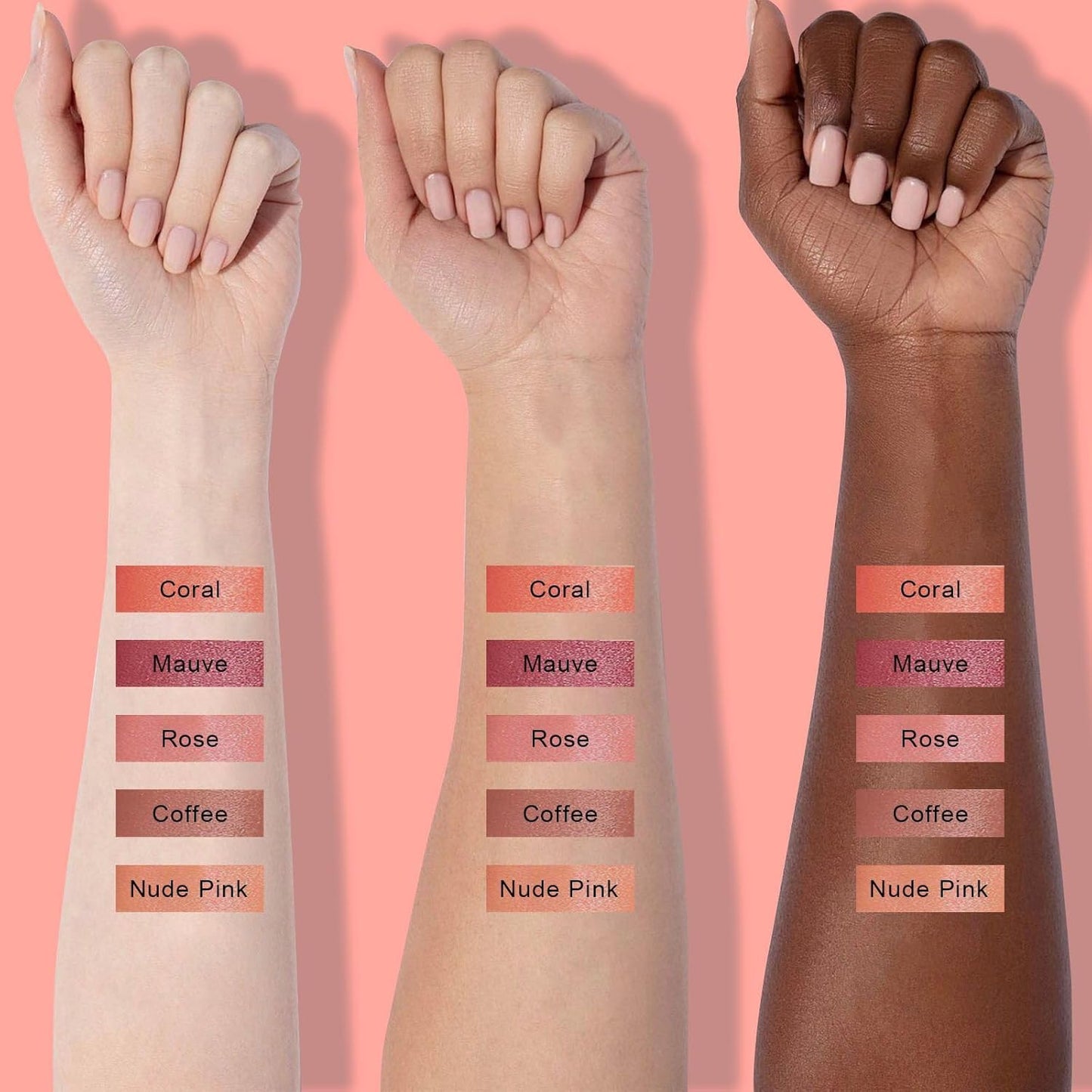 Peel Off Lip Liner Stain - Long Lasting Natural Lip Stain Transfer-proof Lip Liner, Moisturizing Waterproof Lip Gloss Stain, Highly Pigmented Color for All Skin, Ideal Gifts for Women (Coffee)