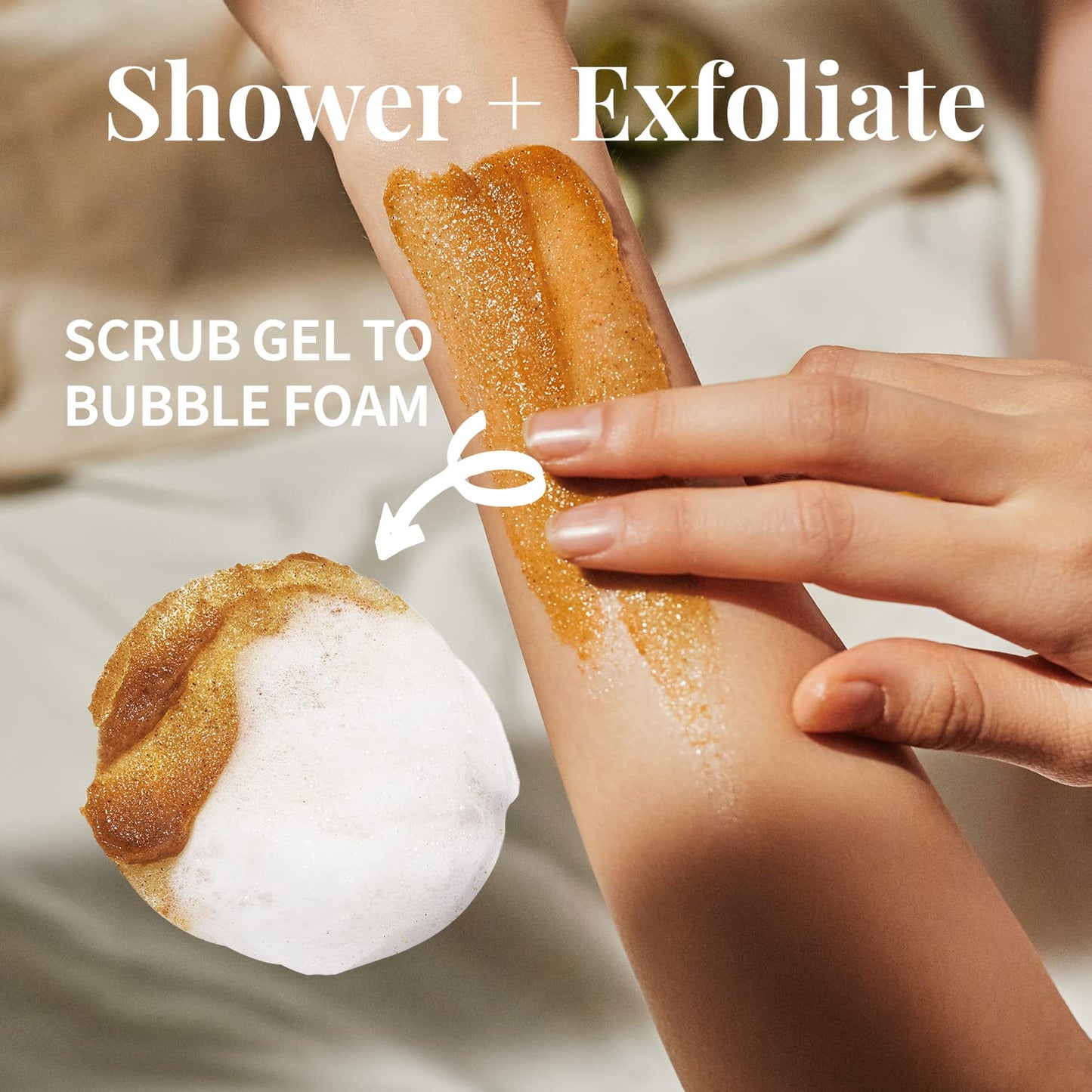 PLU Korean Original Walnut Body Scrub Polish - Berry Mix - Exfoliating & Moisturizing & Glow - for Acne, Cellulite, Stretch Marks, Spider Veins - Sweet Raspberry & Acai Berry Scent, 6.76 oz.