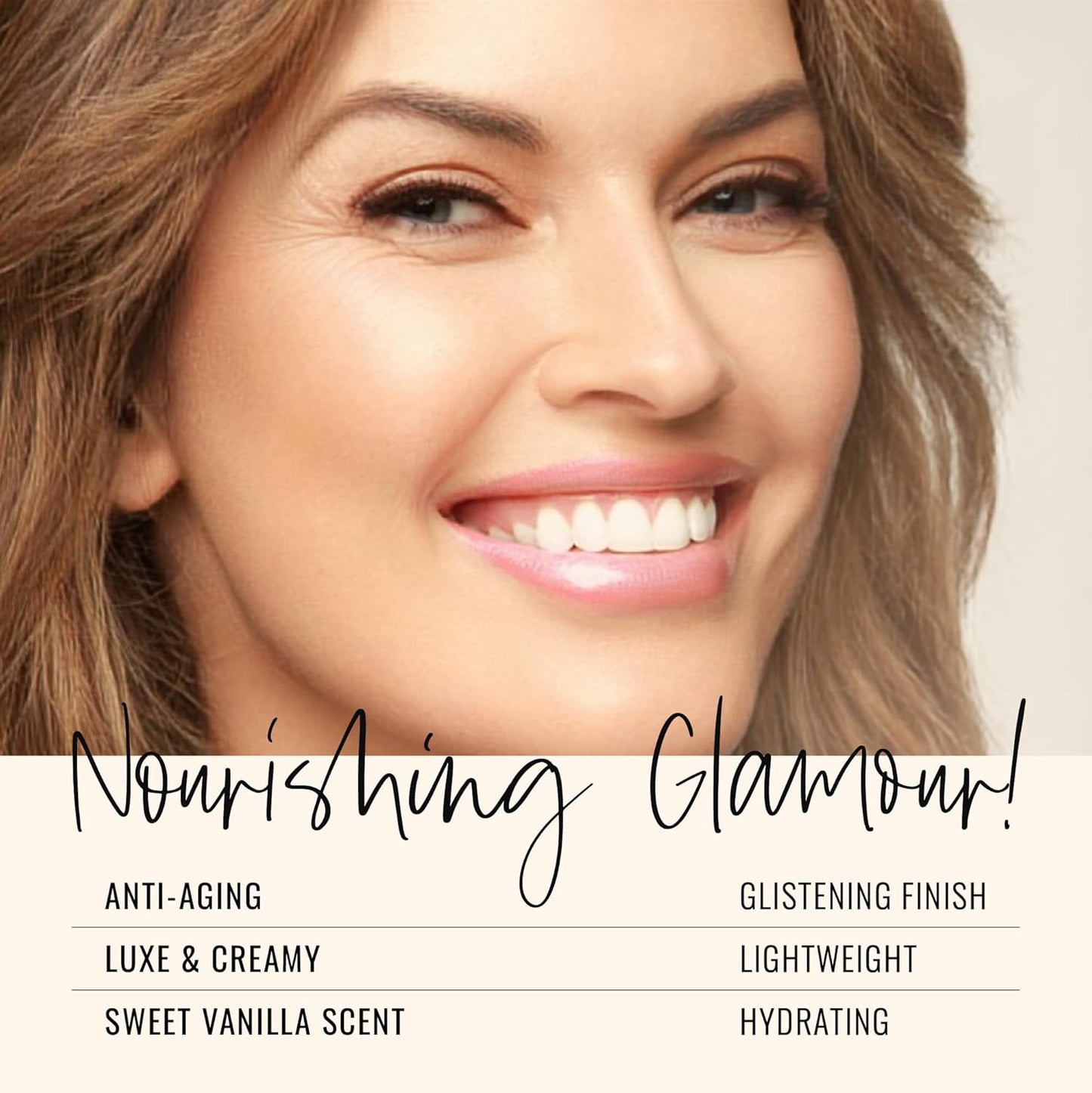 Runway Rogue LuxGloss Lip Gloss, High-Pigment Shimmery Muted-Rose Lip Gloss, ‘Strike a Pose’