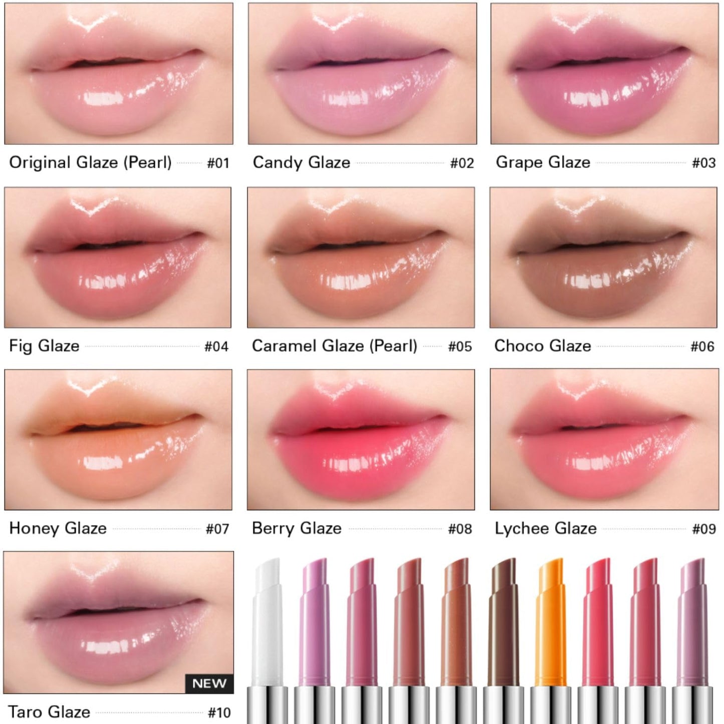 BBIA Over Glaze Stick - Lip Plumping Gloss Melting Balm Lipstick, Intensive Volume Up, High Shine & Glossy, Ultra Watery Moisturizing & Volumizing, Glowy Texture, Korean Lip Makeup (06 CHOCO GLAZE)