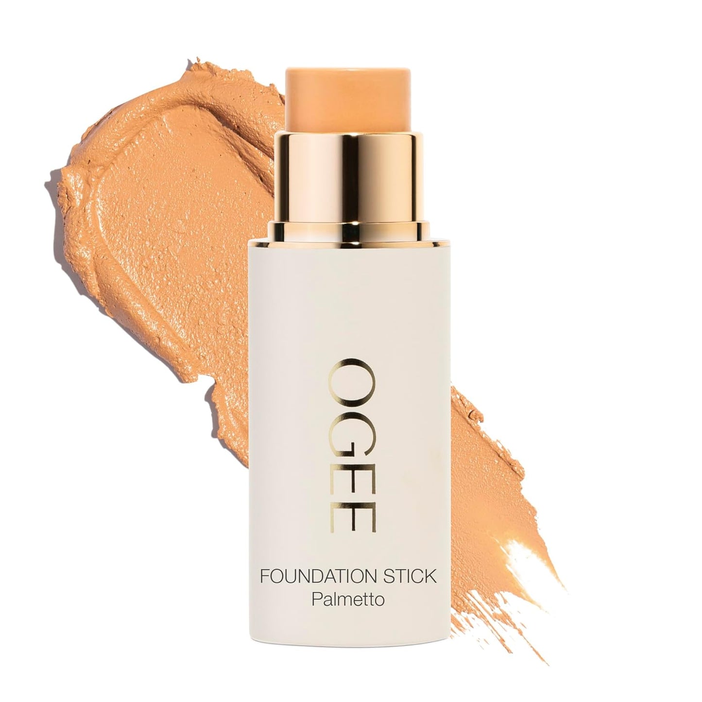 Ogee Sculpted Complexion Foundation Stick (Palmetto 2.80N - Medium Light Tan, Olive Undertones) Full Coverage Foundation Makeup - Instantly Balance & Even Complexion - 70% Organic Ingredients
