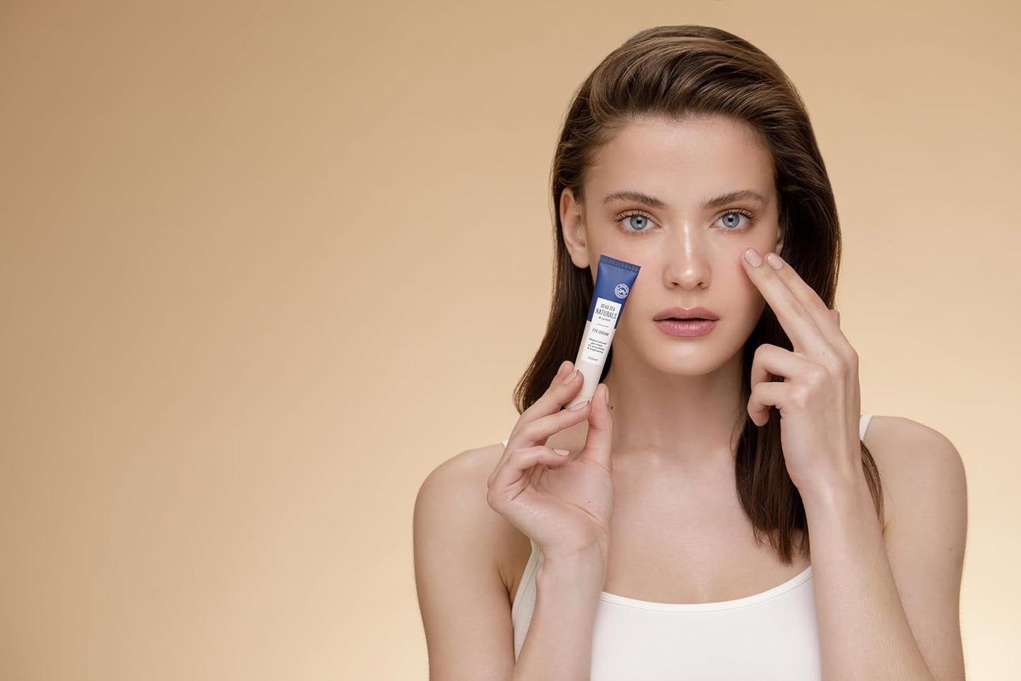 Dead Sea Naturals Eye Cream - Refreshing gel-cream for the eye area, helps smooth away fine lines, reduces the appearance of puffiness & dark circles, with exclusive Dead Sea Minerals, 0.5 Fl.Oz