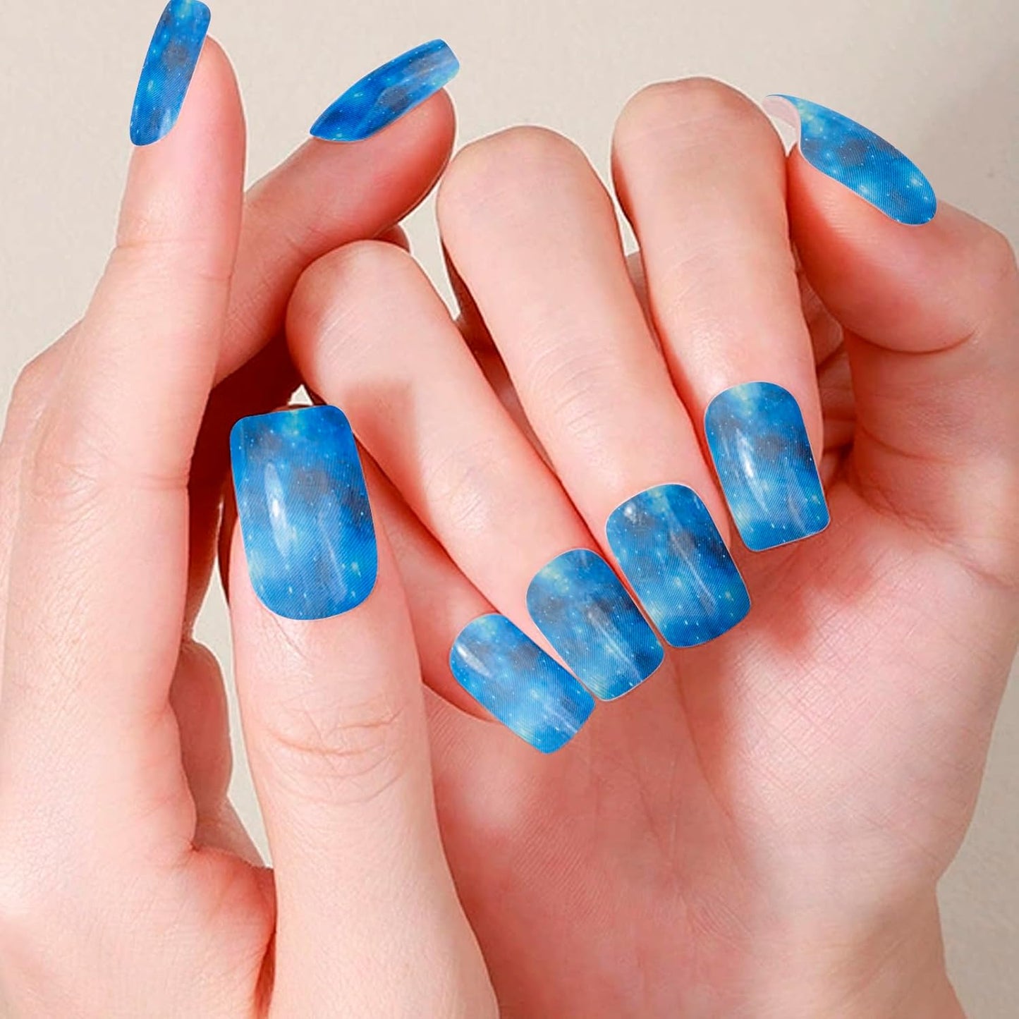 WOKOTO 300 Sheets Nail Foils Transfer Nail Art Holographic Flower Rose Solid Nail Art Foil Sheets, 1 Set for All Various Designs Nail Transfer Foil for Women Girls Nails