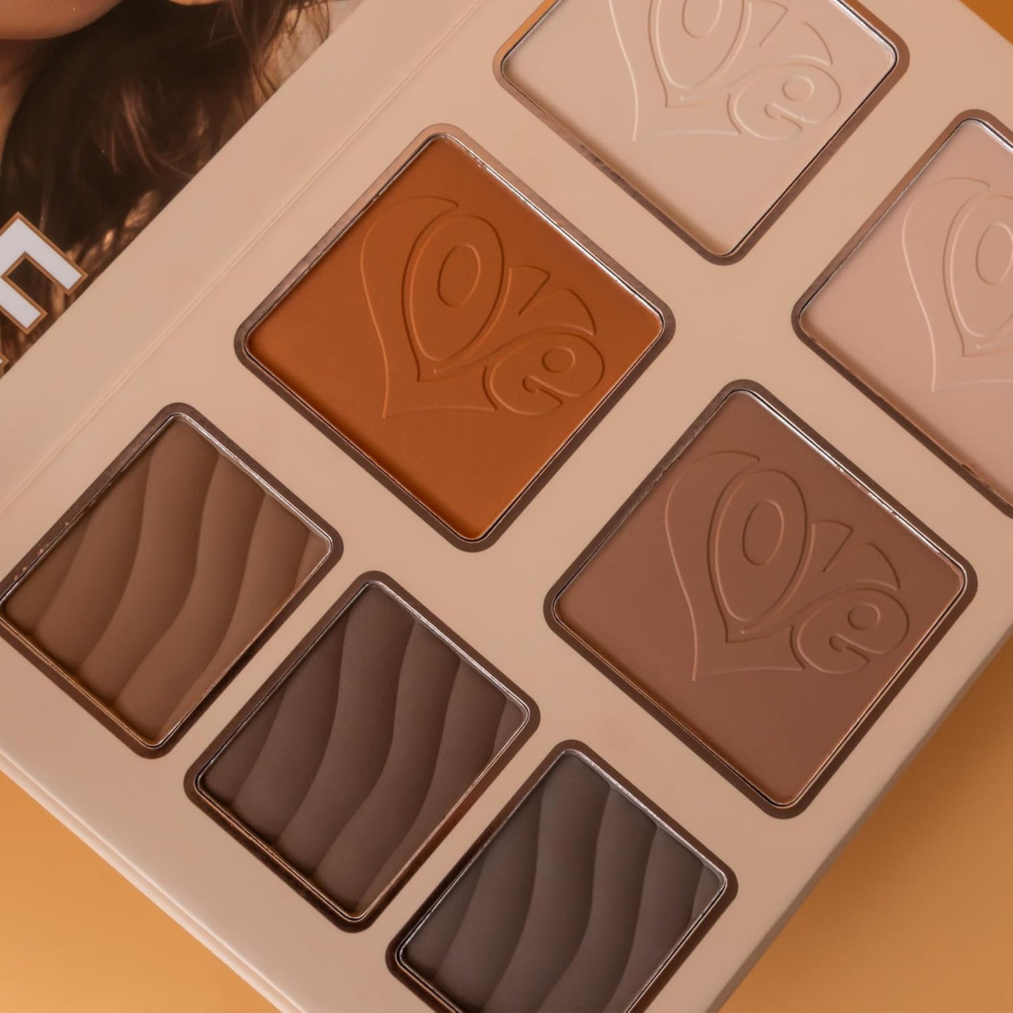 4-Layer Multi - Functional Beauty Book Kit- Style Makeup Palette Ingeniously Combines Eyeshadows, Blushes, Highlighters, Contour Powders In One,Best Choice for A Gift for Women (U137B)