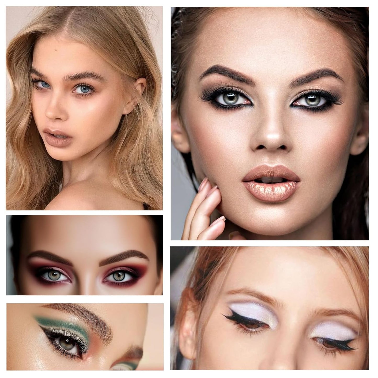 Single Red Eyeshadow, Pressed Powder Matte Eye-Shadow Palette Make-up, Blendable Long Lasting High Pigment Red Eye Makeup Halloween Paint & Face Body Paint