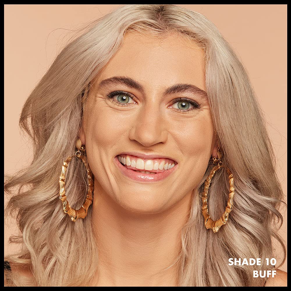 NYX PROFESSIONAL MAKEUP Can't Stop Won't Stop Foundation, 24h Full Coverage Matte Finish - Buff