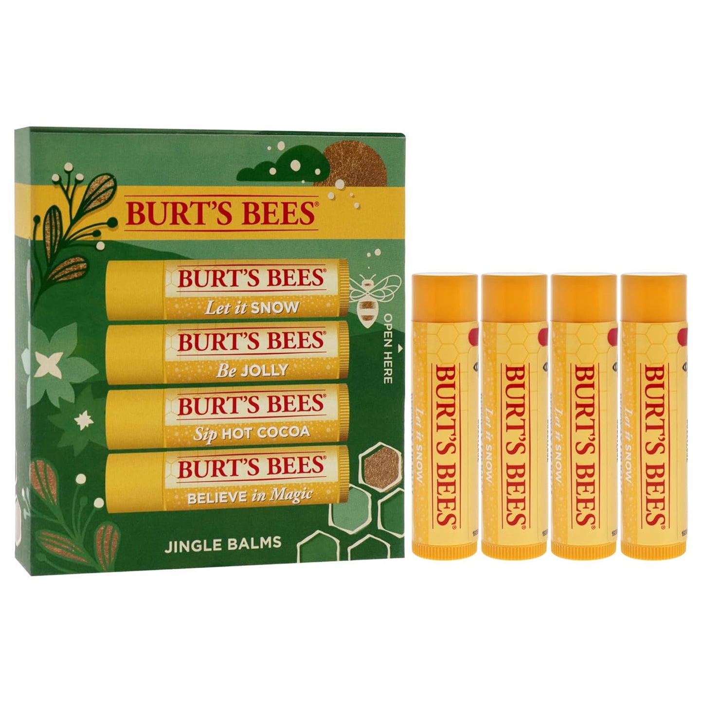 Burts Bees Jingle Balms Holiday Gift Kit, 1 EA