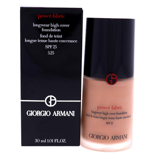 Power Fabric Longwear High Cover Foundation SPF 25-5.25 by Giorgio Armani for Women - 1 oz Foundation