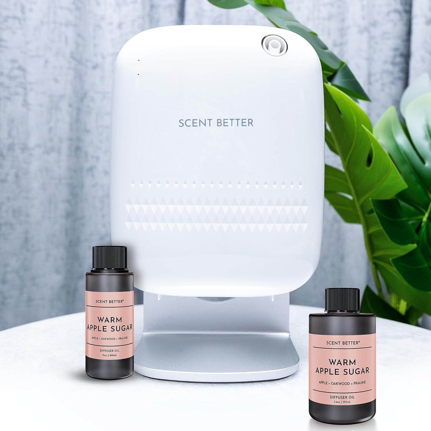 Scent Better Warm Apple Sugar Aroma Essential Oil Blend: an Aromatherapy Blend of Apple, Oakwood, and Praline for Ultrasonic Diffusers & Nebulizers (3.3 Fl Oz, 100 mL)