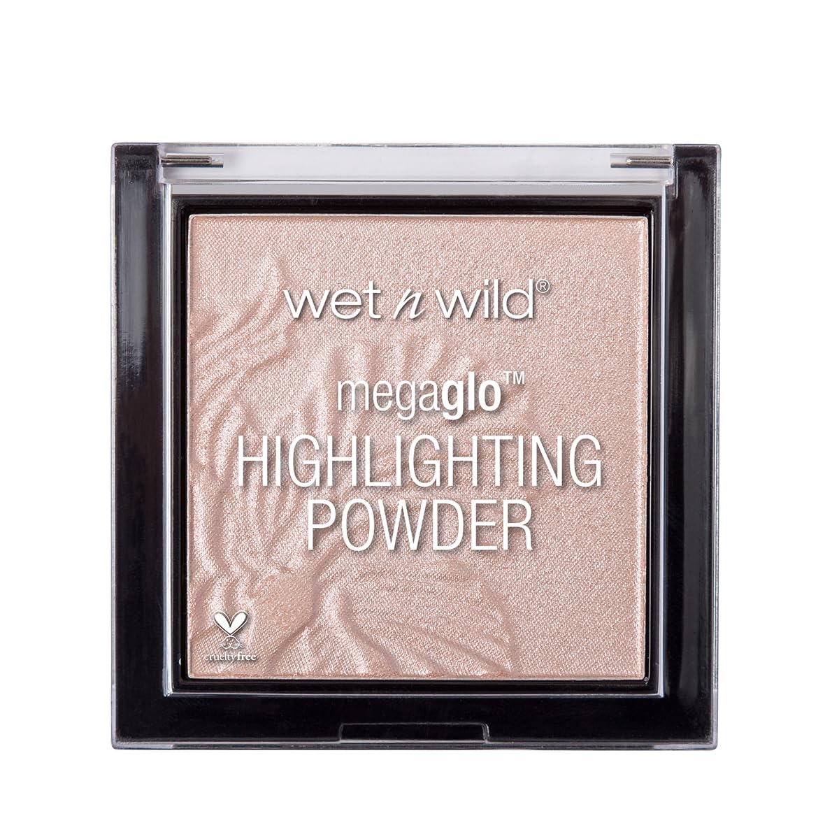wet n wild MegaGlo Highlighting Powder, Highlighter Makeup, Shimmer Glow, Pink Rose Gold Blossom Glow