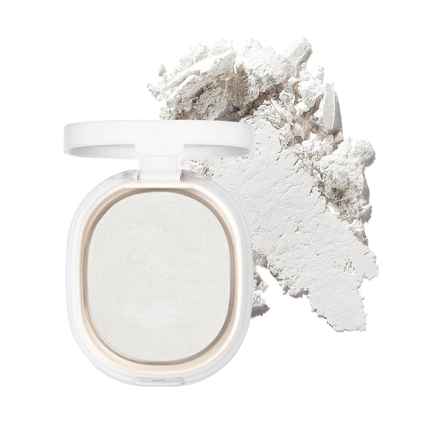 BAKED POWDER 005 SNOW WHITE, Terra-Cotta Facial Powder, Crease-free, Smudge Free & Weightless Setting powder (6.2g, 0.014 oz.)