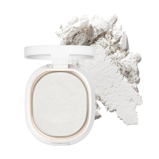 BAKED POWDER 005 SNOW WHITE, Terra-Cotta Facial Powder, Crease-free, Smudge Free & Weightless Setting powder (6.2g, 0.014 oz.)