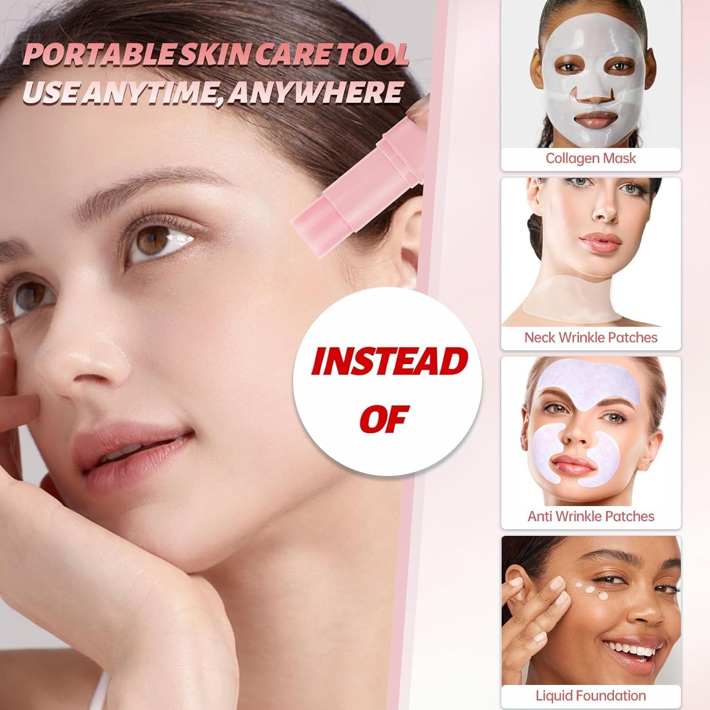 Peunitory Eye Balm Stick,Under Eye Cream Anti-Wrinkle Firming Treatment | Dark Circle Brightener | Hydrating (0.32oz)