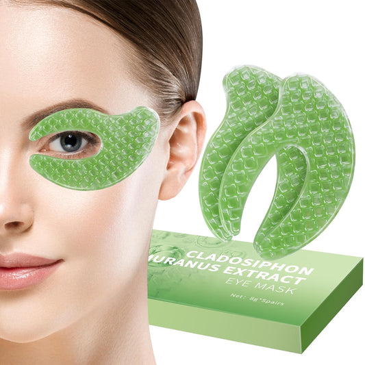 SACATR Under Eye Patchs-Seaweed Eye Patches,Under Eye Patches for Puffy Eyes and Dark Circles,Reduce Under Eye Bags,Smooth Wrinkles-Skin Moisturizing-5Pairs