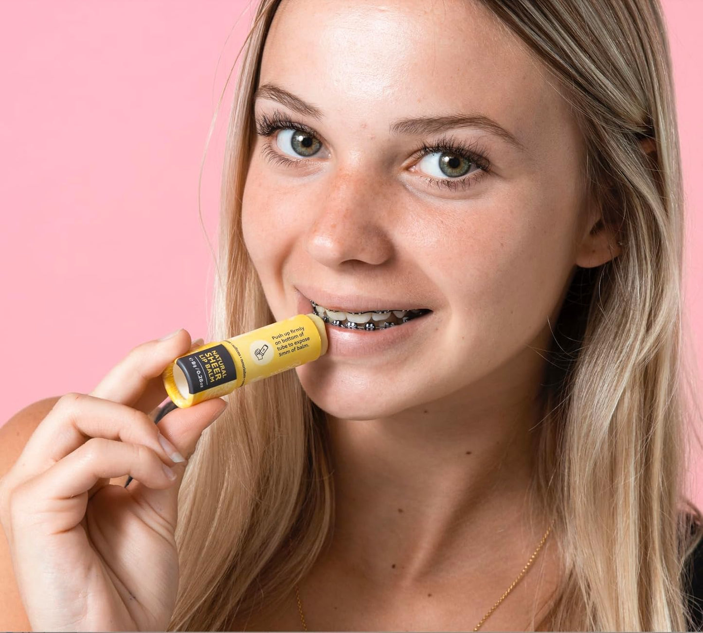 Slo | Natural Lip Balm - All Natural Ingredients, Vegan & Cruelty Free, Hydrating & Soothing, Plastic Free, Paper Packaging | Pina Colada + Zinc, 0.28oz