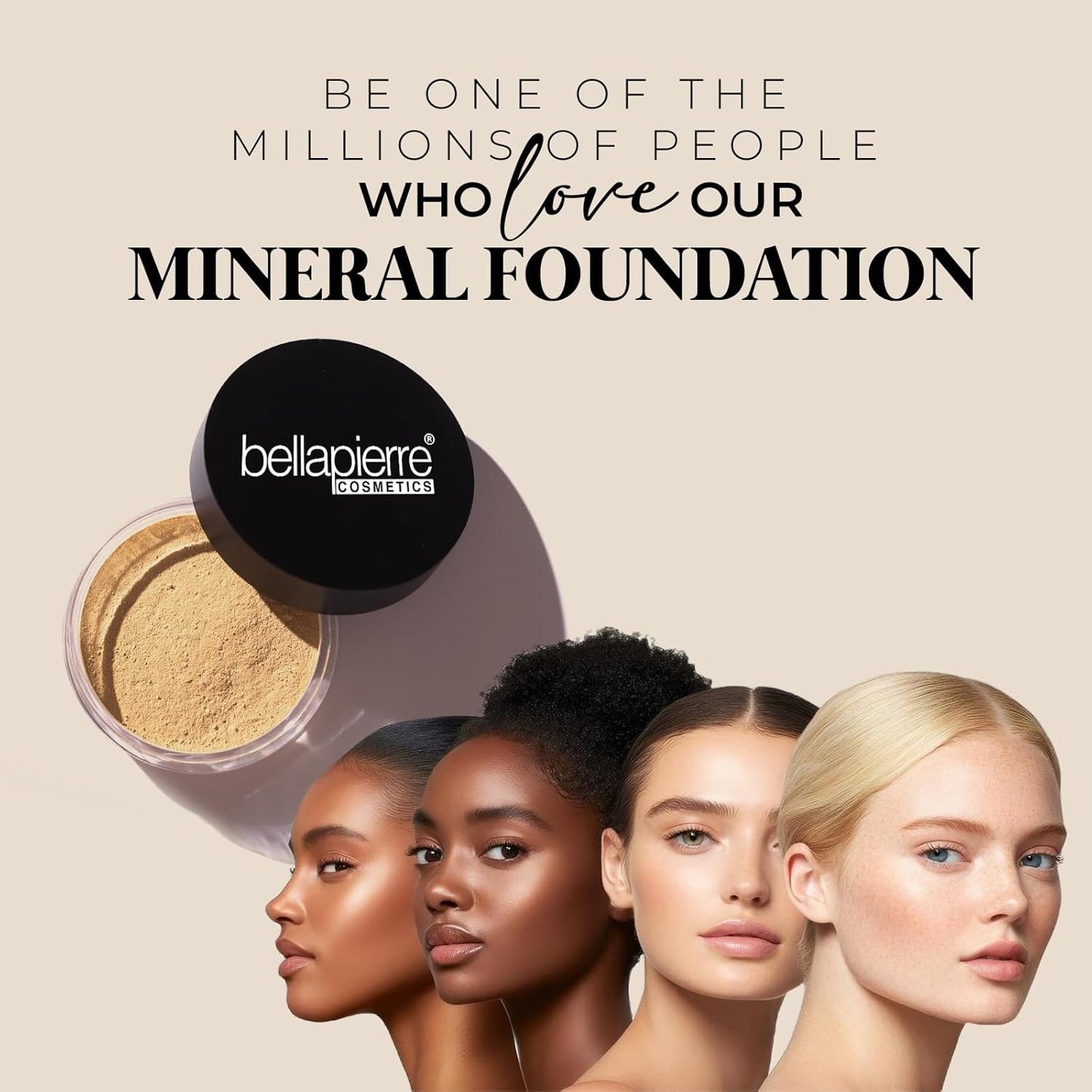 Bellapierre Mineral Foundation SPF 15 – Loose Powder Foundation, Full Coverage Mineral Makeup with Matte Finish – Vegan, Cruelty Free, Hypoallergenic, Oil & Talc Free – 0.32 oz - Chocolate Truffle