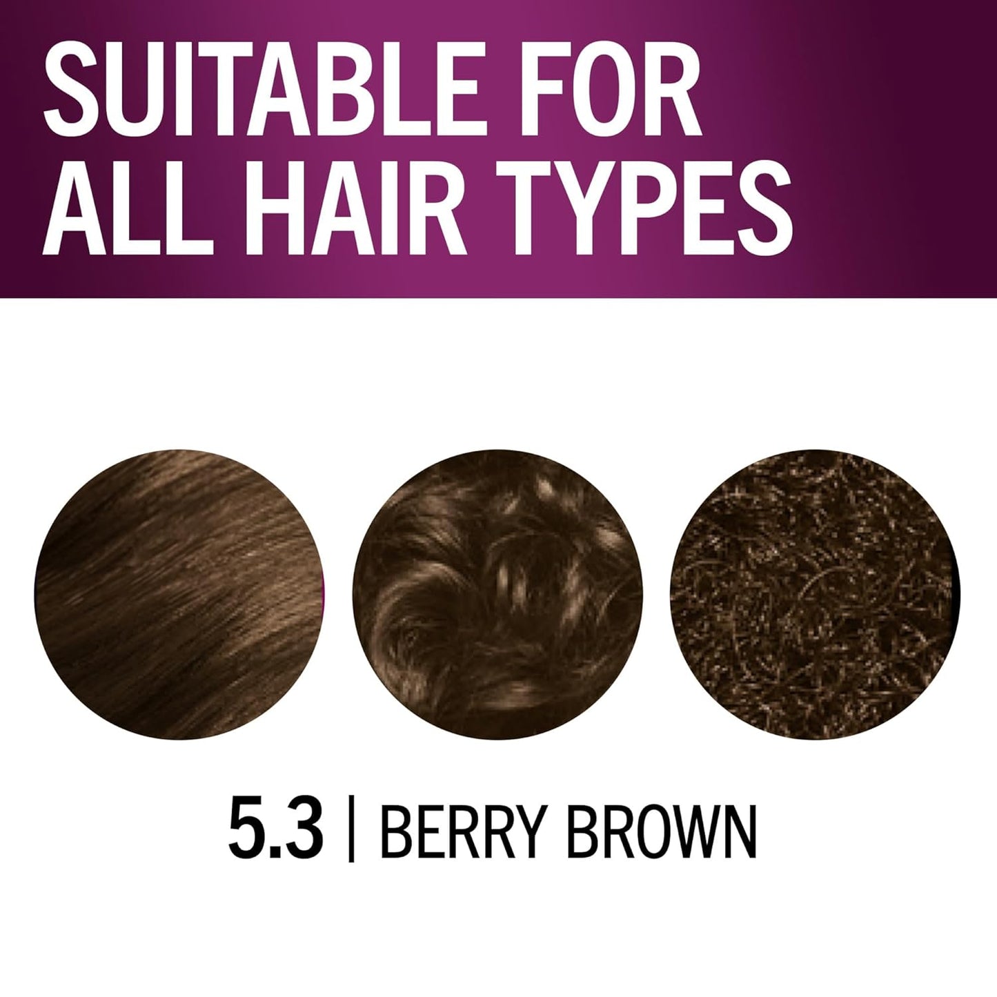 Schwarzkopf Keratin Color Anti-Age Hair Color Cream, 5.3 Berry Brown (Packaging May Vary), Pack of 1