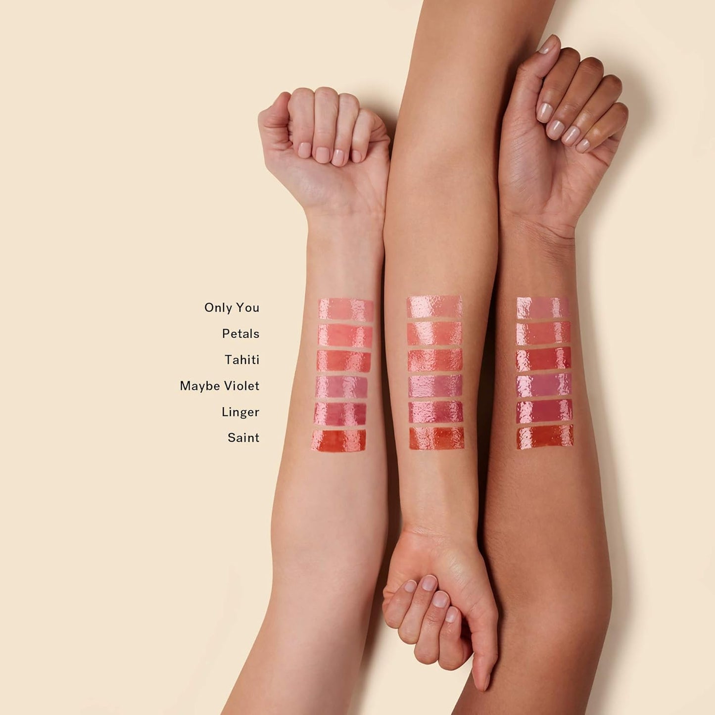 ILIA - Balmy Gloss Tinted Lip Oil | Smoothing Lip Color, Never Sticky | Hydrate, Plump + Moisturize with Hyaluronic Acid | Vegan, Cruelty + Gluten-Free (Saint, 0.14 fl oz | 4.3 ml)