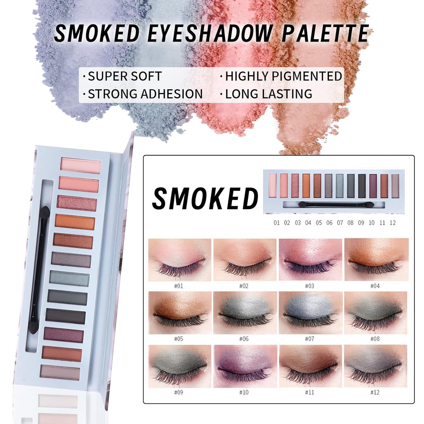 Makeup Kit Set for Women, Makeup Present for Women Teen Girl, Eyeshadow CC Cream Foundation Face Primer, Makeup Brush Sponge, Lipstick, Eyebrow Soap Pencil Mascara Eyeliner Cosmetic bag