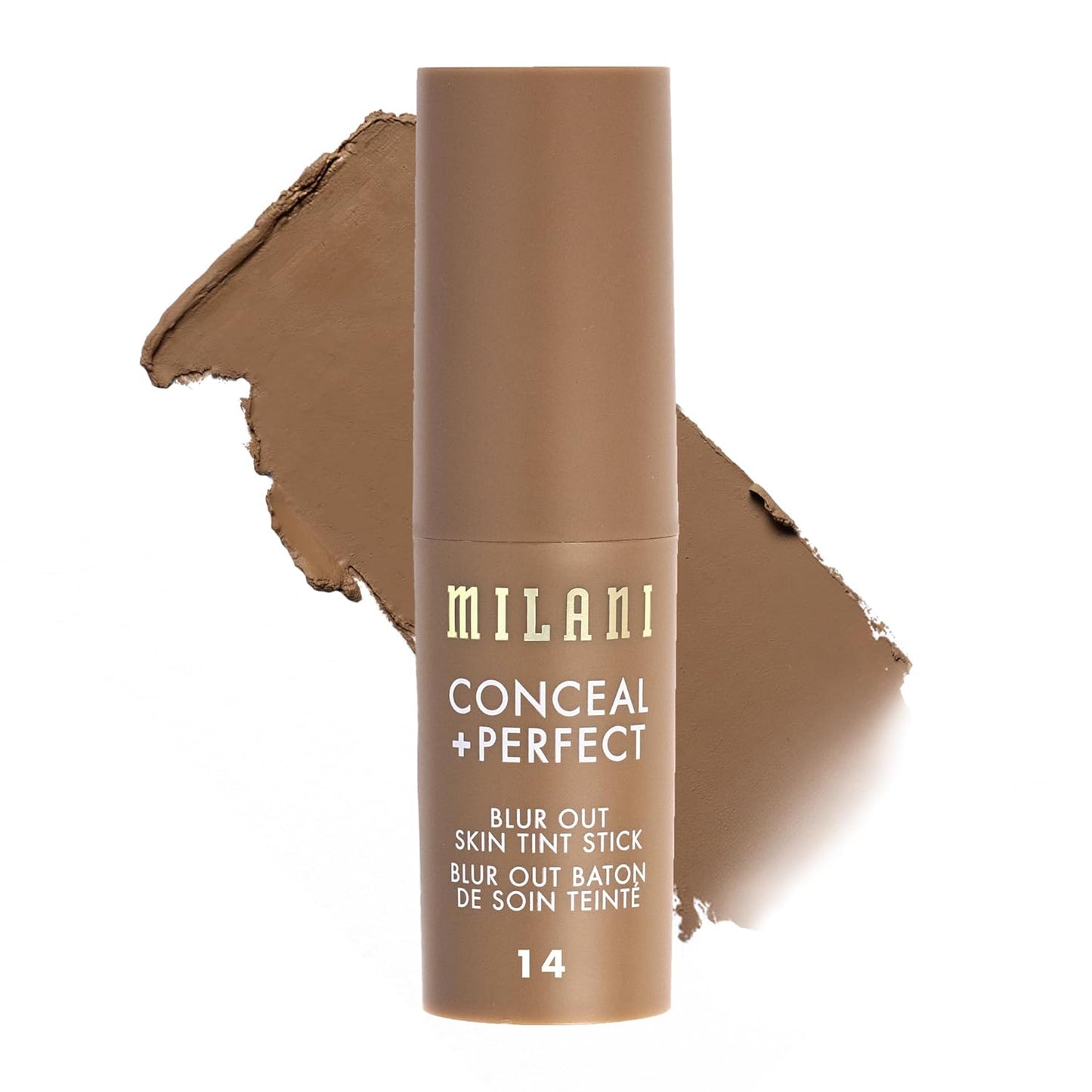 Milani Conceal + Perfect - Skin Tint Stick, Blur Out Tinted Moisturizer Makeup, Shade 014