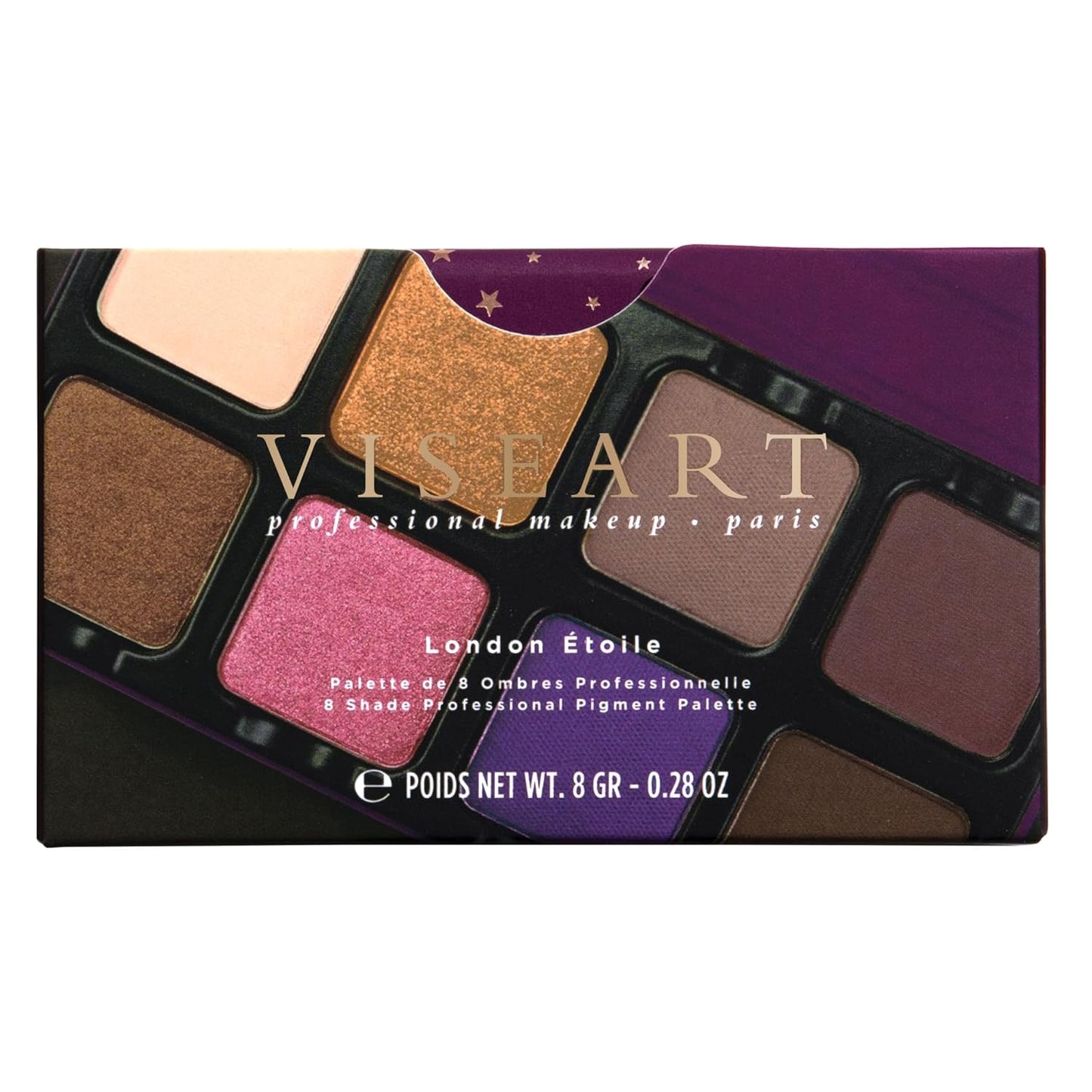 Viseart Paris Petit Pro Luxe Eyeshadow Makeup (London Étoile)