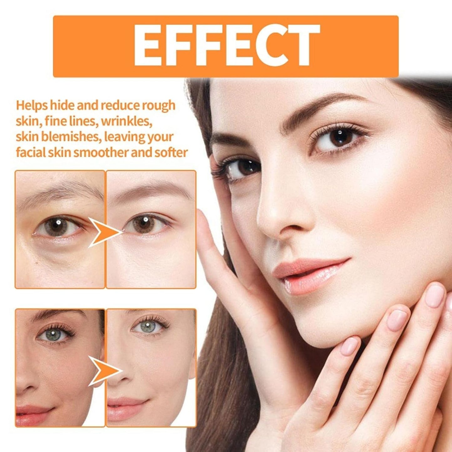 Mineral Sunscreen Setting Powder, Mineral Brush Setting Face Powder Makeup SPF 35 PA Oil Control Natural Matte Finish, Lightweight Breathable Concealer Brush Powder (Medium, 8g)