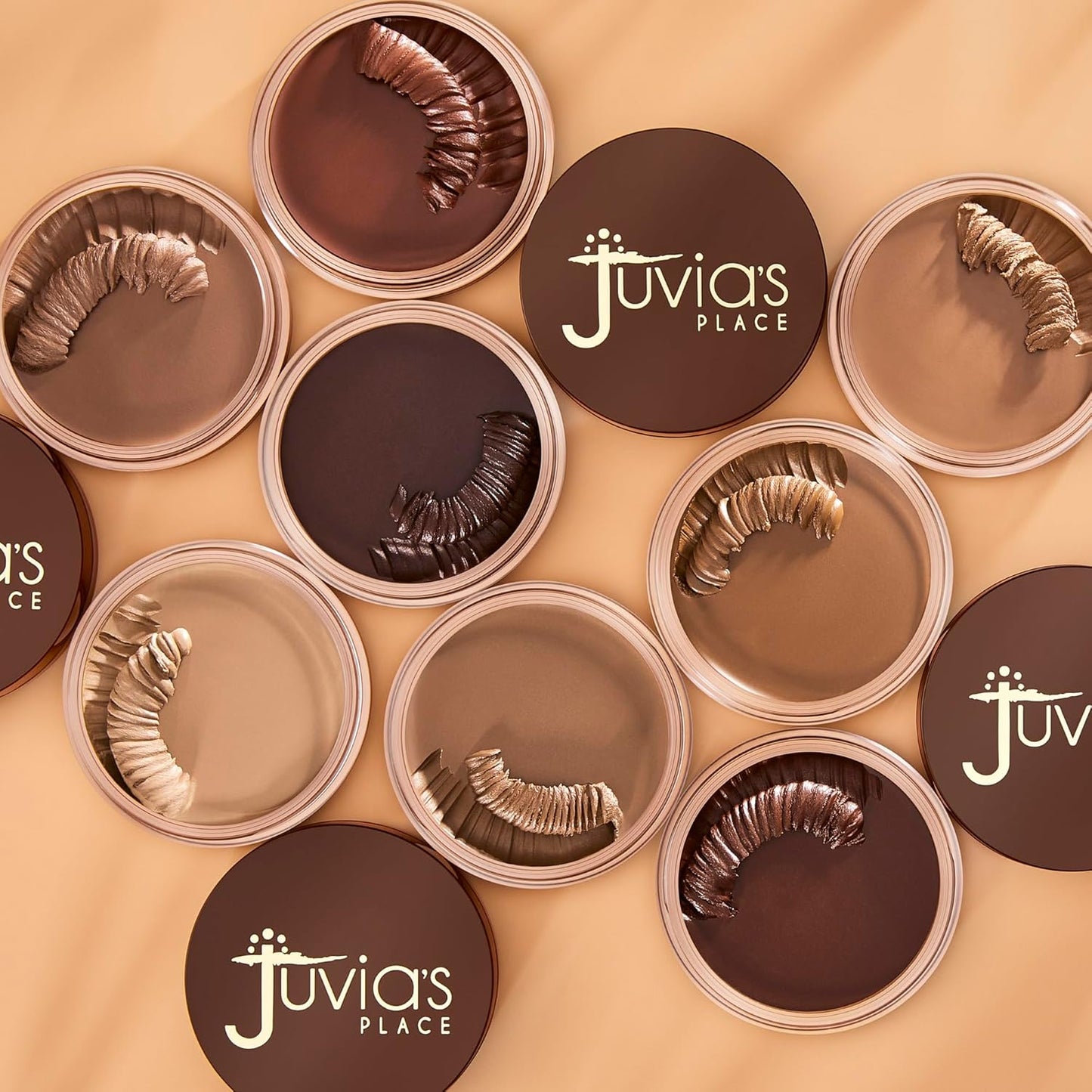 Juvia's Place Bronzed Cream Bronzer Honey - Creamy Bronzing Makeup Beauty Glow Sun Kissed Cheek Matte Shimmer Contour Long Lasting Finish Pigmented Bronze Light Buildable Blendable
