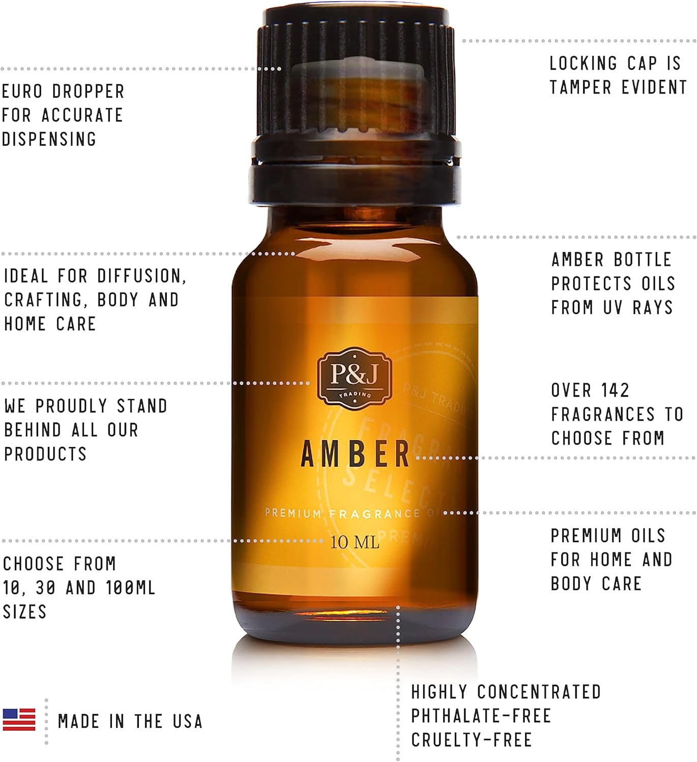 P&J Trading - Caramel Corn Scented Oil 30ml - Fragrance Oil for Candle Making, Soap Making, Diffuser Oil