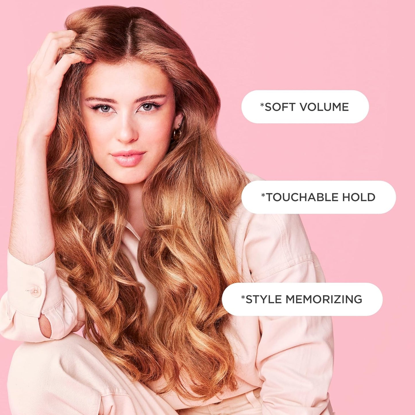 Cake Beauty Hairspray, The Hold Out – For Crunch Free Brushable, Touchable, Flexible Hold & Soft Volume – Vitamin E & Abyssinian Oil – For All Hair Types- 5.6 Oz.