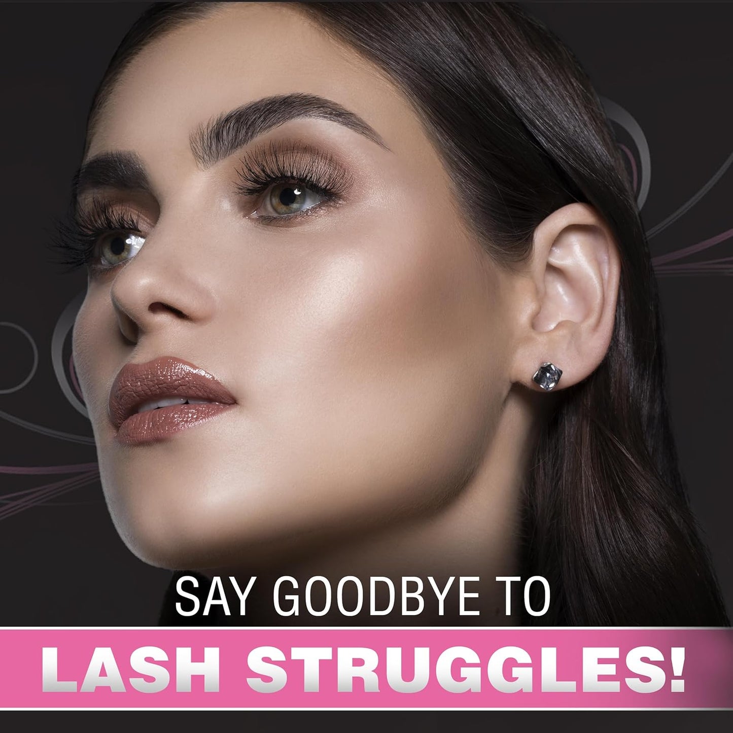 Ardell Dual Lash Applicator Tool, Eyelash Tweezers for Easy Application and Removal, Precision Lash Tweezers, Ergonomic Design Tweezers for Strip and Individual Lashes