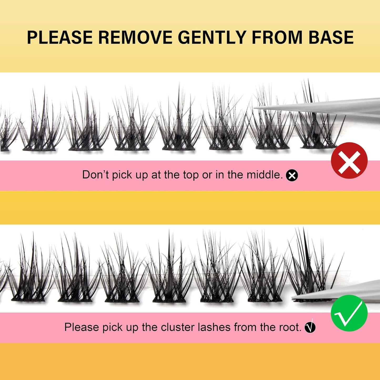 Lash Clusters 8-16mm, False Eyelashes 144pcs, Cluster Eyelash Extensions Matte Black Soft, Diy Lash Extensions D Curl Natural Lash Clusters Faux Mink Lashes Wispy（Blaze,144pcs,0.07,D,8-16MIX)