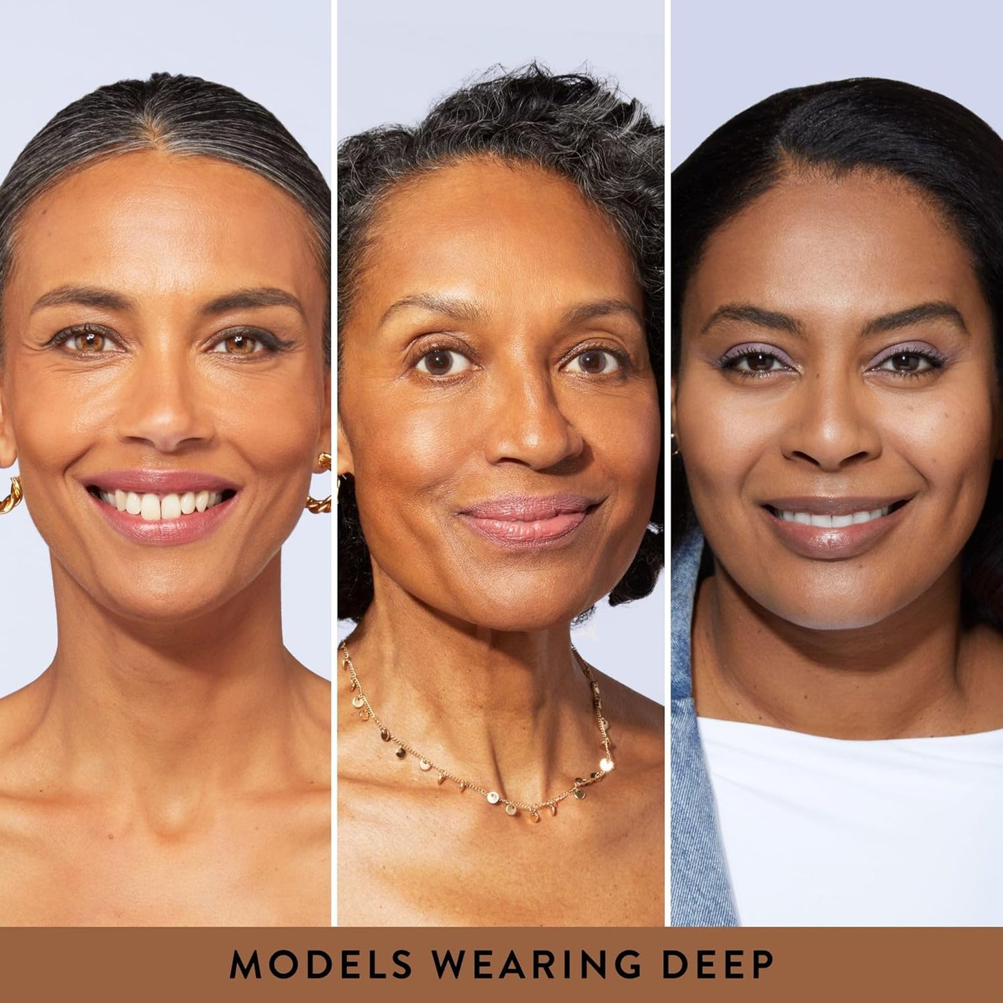 LAURA GELLER NEW YORK Baked Balance-n-Brighten Foundation with Kabuki Brush Makeup Set, Deep