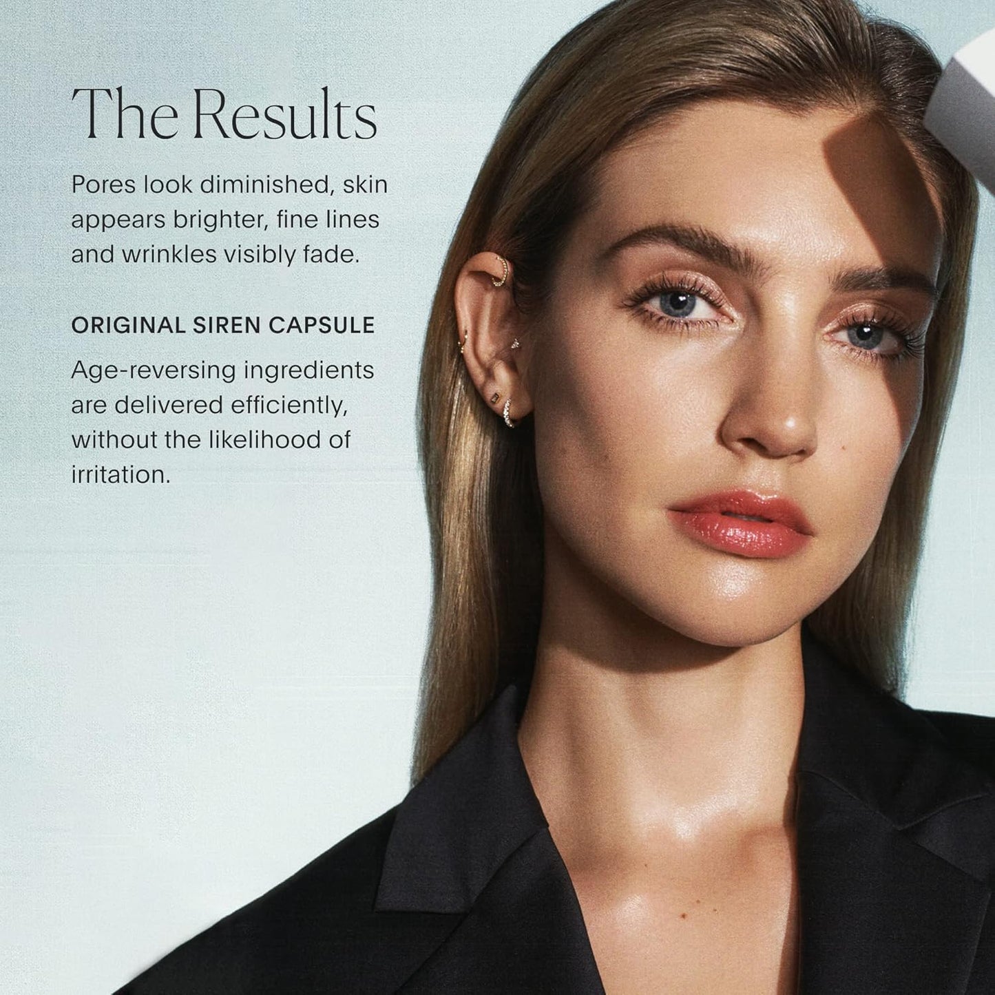 U Beauty Resurfacing Compound Serum - Renew & Illuminate Face Serum - Advanced 8-in-1 Formula with Vitamin C, Retinol, Hyaluronic Acid, & Peptides - Targets Fine Lines, Pores- 1.0 fl.oz